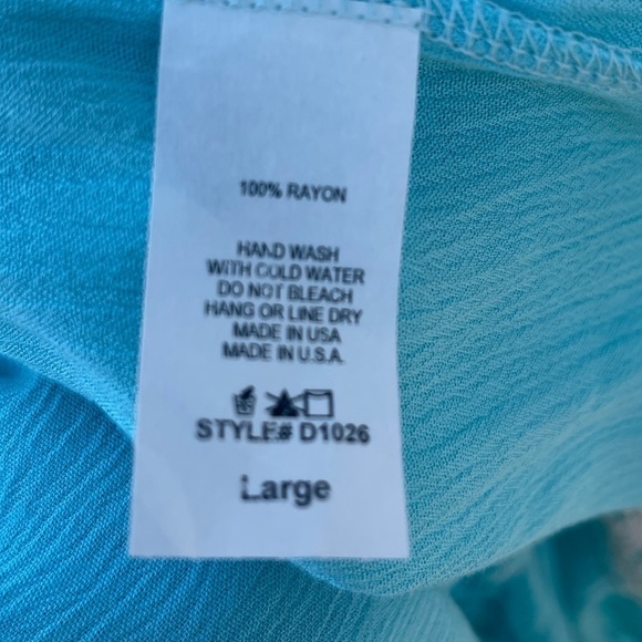 Jodifl Sky Blue Cardigan Size Large New! - Picture 4 of 5